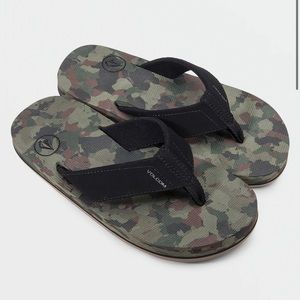 VOLCOM VICTOR SANDALS - DARK CAMO